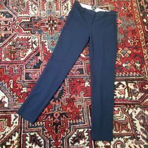 J. Crew Full-length Cameron Pant in four-season Stretch – Navy Blue – 6T Tall